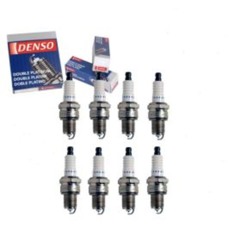 8 pc DENSO Double Platinum Spark Plugs for 1969-1973 GMC C15 C1500 Suburban 5.0L V8