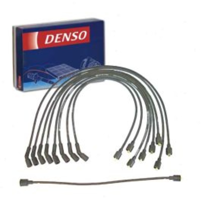 DENSO Spark Plug Wire Set for 1966-1969 Chevrolet Biscayne 7.0L V8