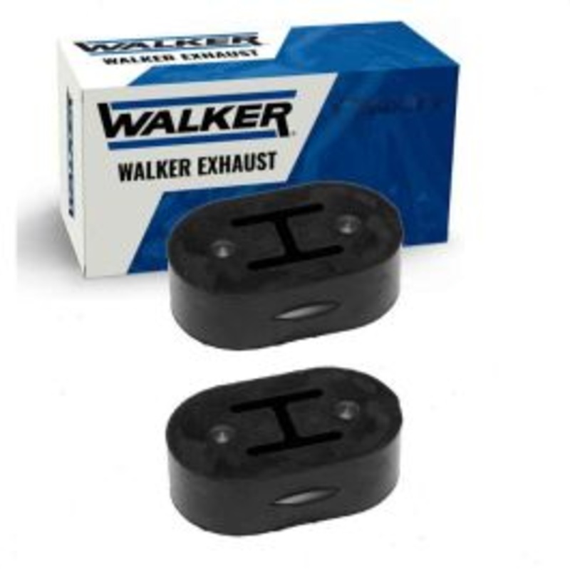 2 pc Walker Front Pipe Exhaust System Insulators for 1988-1990 Honda Prelude 2.0L L4