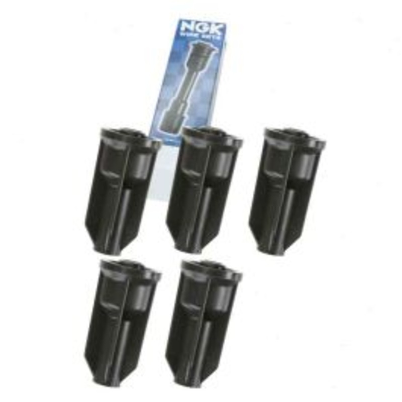 5 pc NGK Ignition Coil Boots for 2006 Isuzu i-350 3.5L L5