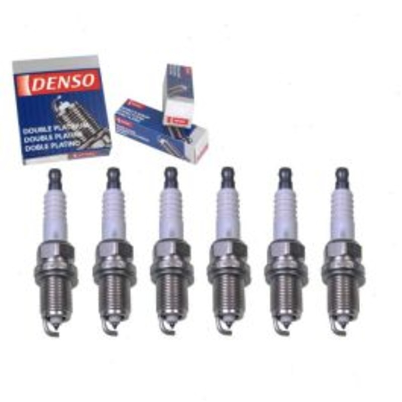 6 pc DENSO Double Platinum Spark Plugs for 2008-2011 Dodge Nitro 3.7L V6