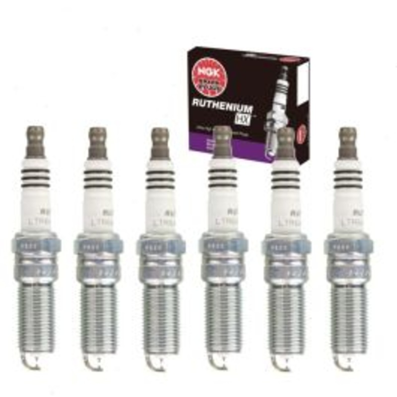 6 pc NGK Ruthenium HX Spark Plugs for 2008-2020 Buick Enclave 3.6L V6