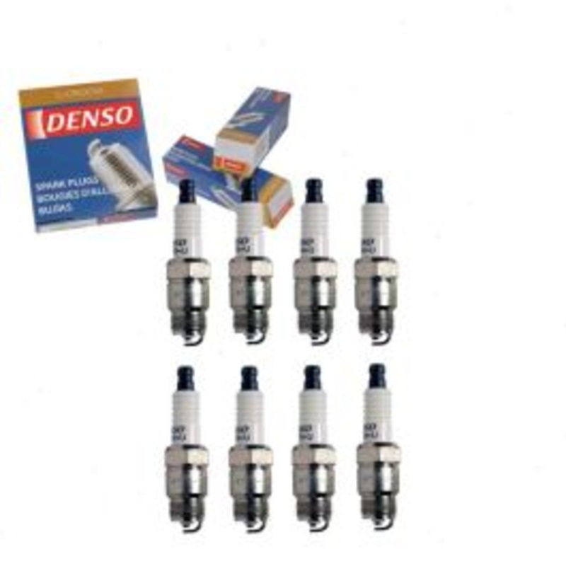 8 pc DENSO Standard U-Groove Spark Plugs for 1987 Chevrolet R10 5.0L V8