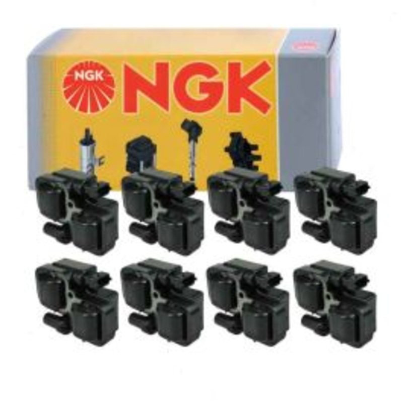 8 pc NGK Ignition Coils for 2000-2006 Mercedes-Benz S500 5.0L V8