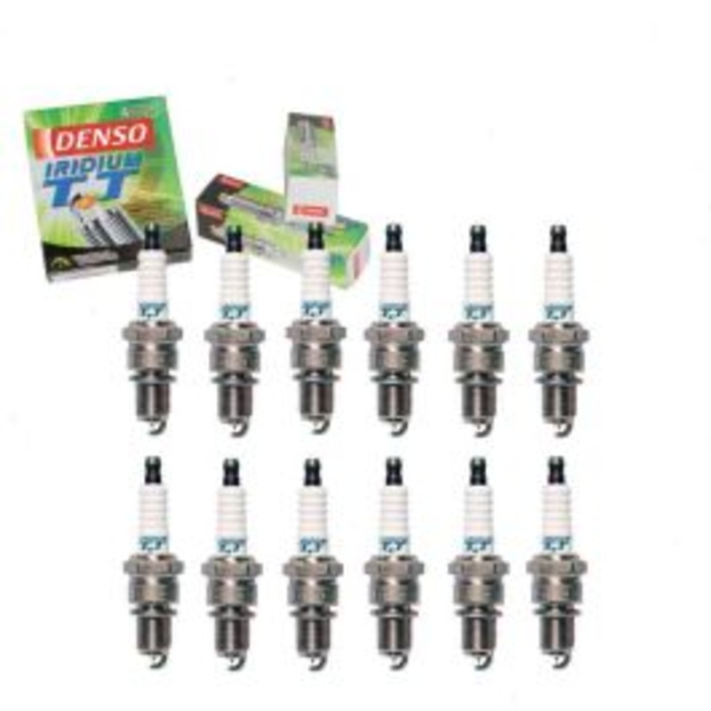 12 pc DENSO Iridium TT Spark Plugs for 1976-1980 Jaguar XJS 5.3L V12