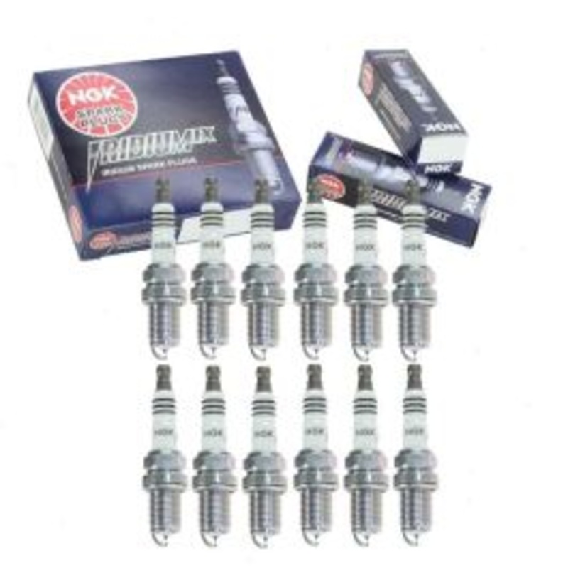 12 pc NGK Iridium IX Spark Plugs for 1998-2001 BMW 750iL 5.4L V12