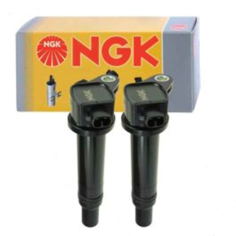 2 pc NGK 48972 U5073 Ignition Coils