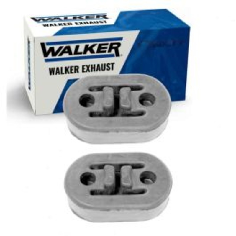 2 pc Walker Resonator Assm Exhaust System Insulators for 2002-2006 Honda CR-V 2.4L L4