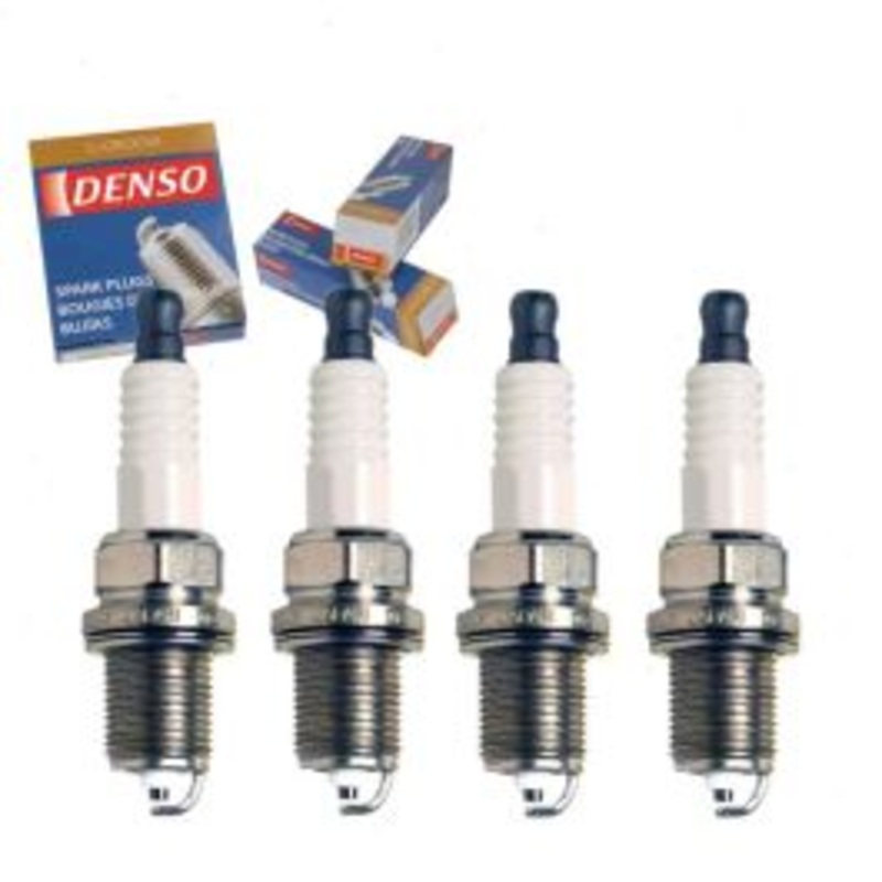 4 pc DENSO Standard U-Groove Spark Plugs for 2001-2005 Toyota Echo 1.5L L4