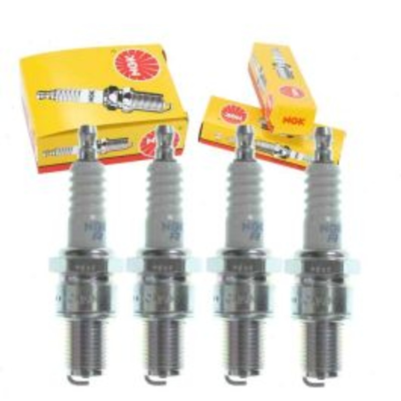4 pc NGK Standard Spark Plugs for 1969-1972 Renault R16 1.6L L4