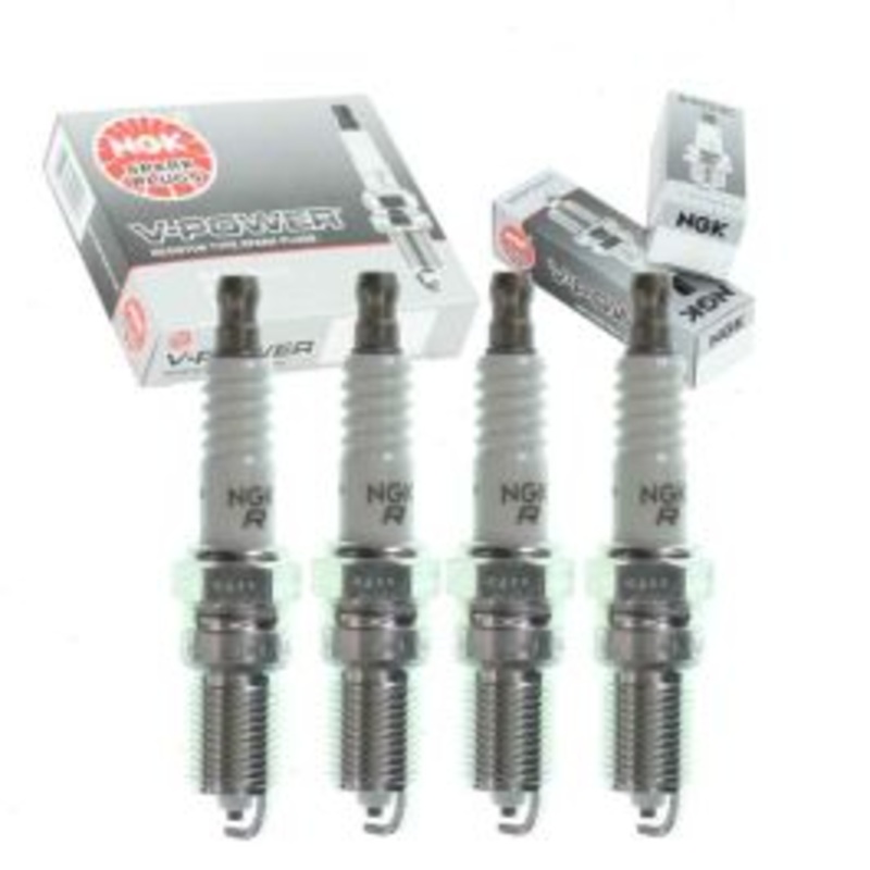 4 pc NGK V-Power Spark Plugs for 1987-1993 Chevrolet Corsica 2.0L 2.2L L4