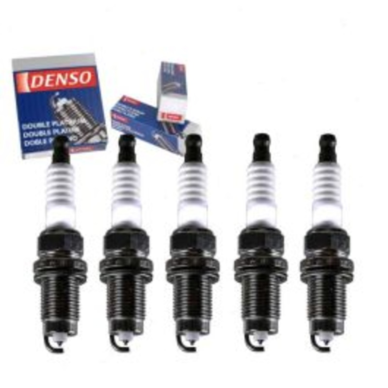 5 pc DENSO Double Platinum Spark Plugs for 2010-2014 Volkswagen Golf 2.5L L5