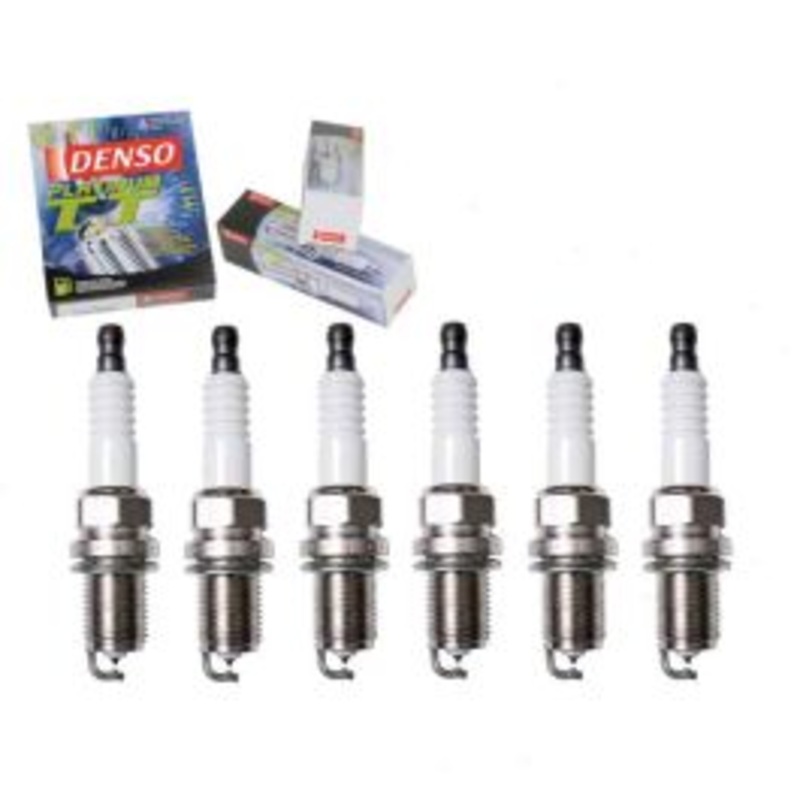 6 pc DENSO Platinum TT Spark Plugs for 2010 Audi S5 3.0L V6