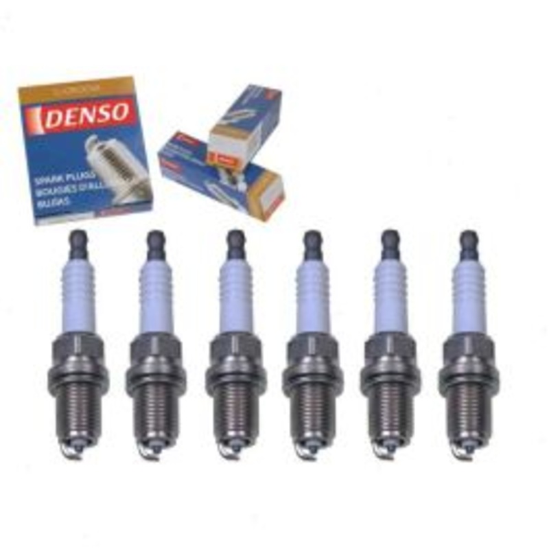 6 pc DENSO Standard U-Groove Spark Plugs for 1994-1996 Mercedes-Benz S320 3.2L L6