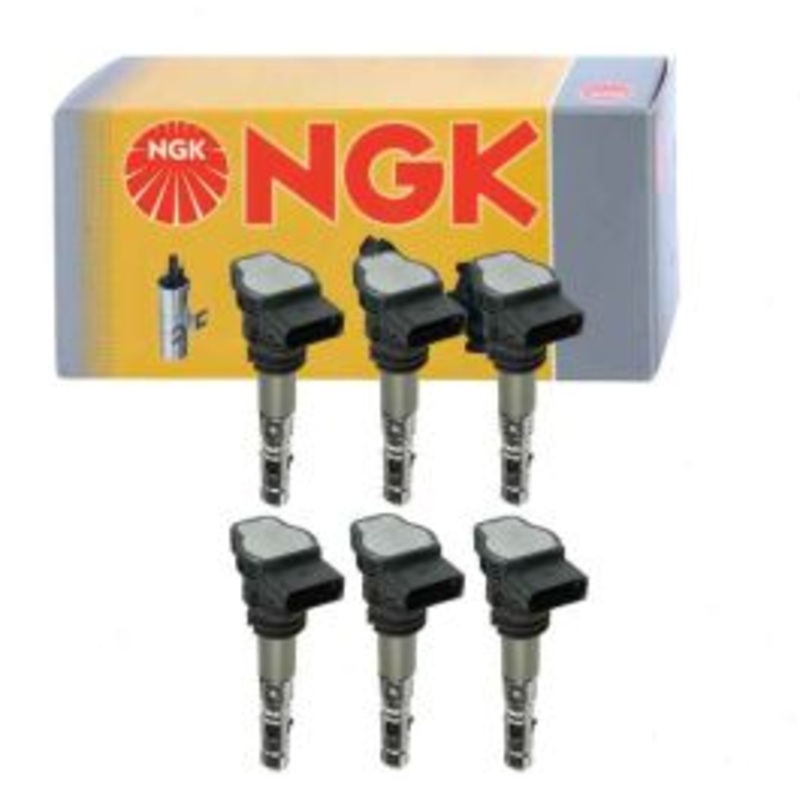 6 pc NGK 48843 U5003 Ignition Coils