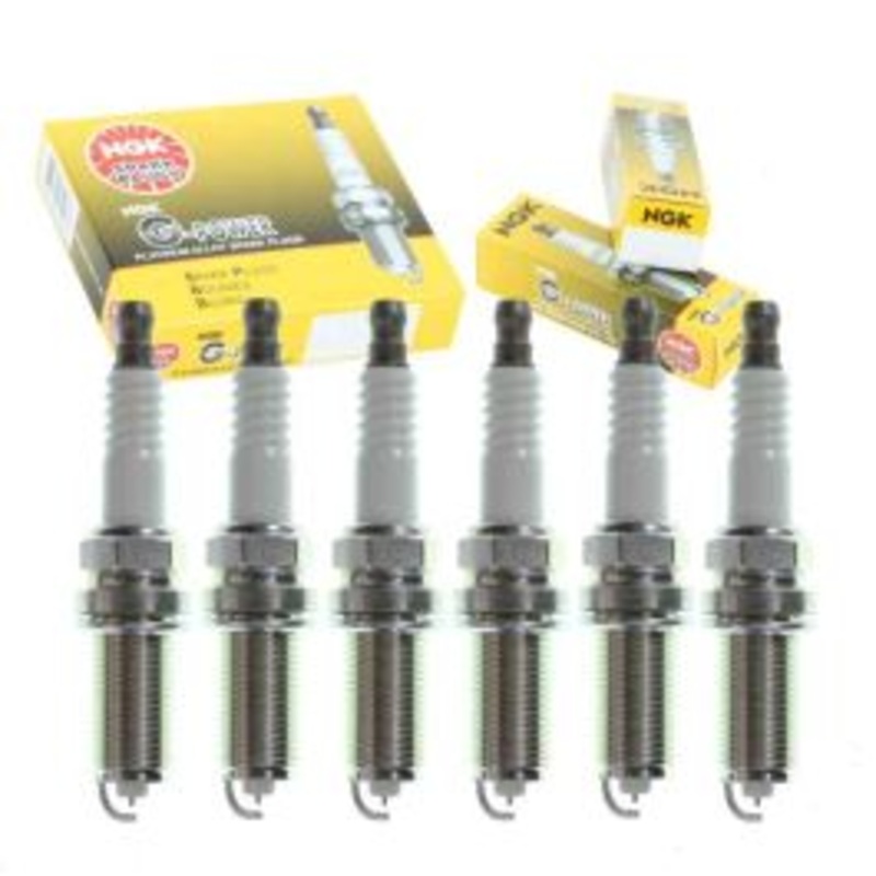 6 pc NGK G-Power Spark Plugs for 2008-2012 Land Rover LR2 3.2L L6