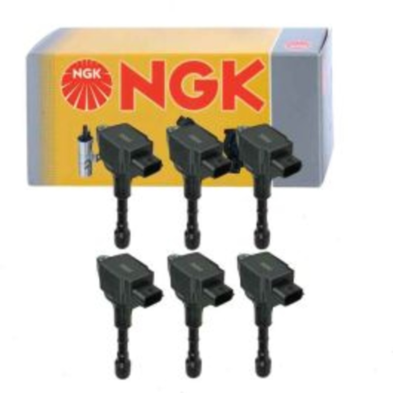 6 pc NGK Ignition Coils for 2009-2010 Infiniti M35 3.5L V6