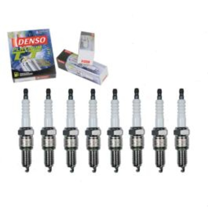 8 pc DENSO Platinum TT Spark Plugs for 1994-1998 Land Rover Discovery 3.9L 4.0L V8
