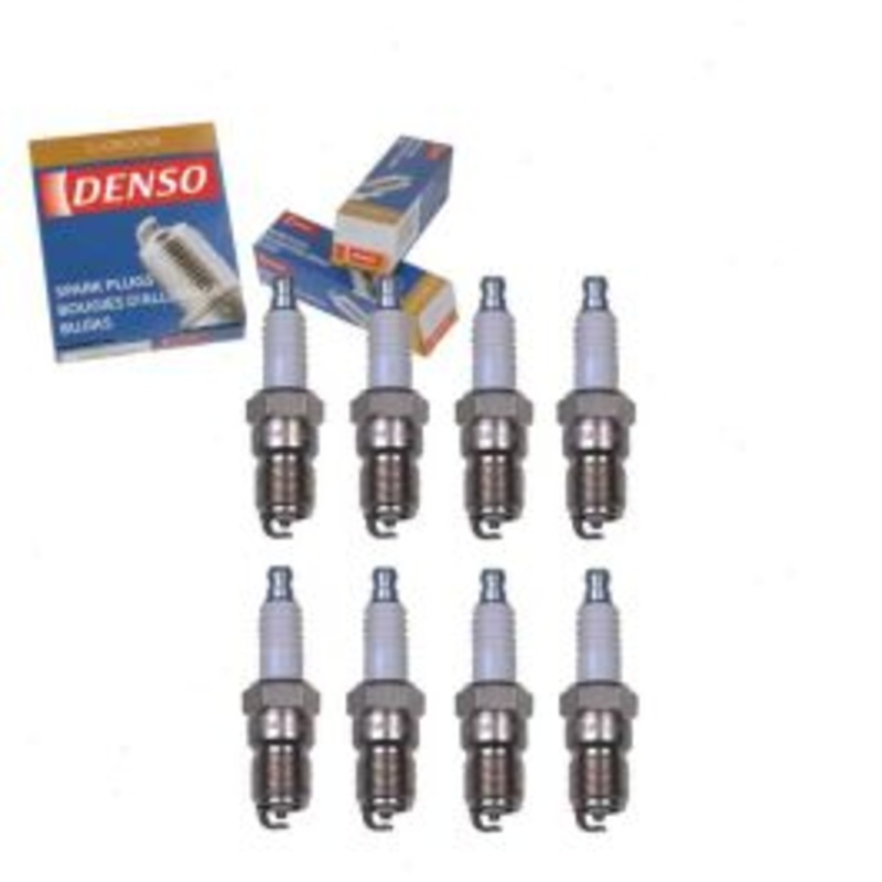 8 pc DENSO Standard U-Groove Spark Plugs for 1996-1998 Lincoln Mark VIII 4.6L V8