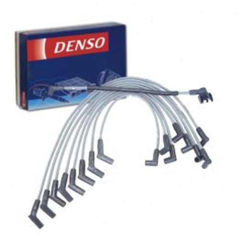 DENSO Spark Plug Wire Set for 1988-1996 Ford Bronco 5.8L V8