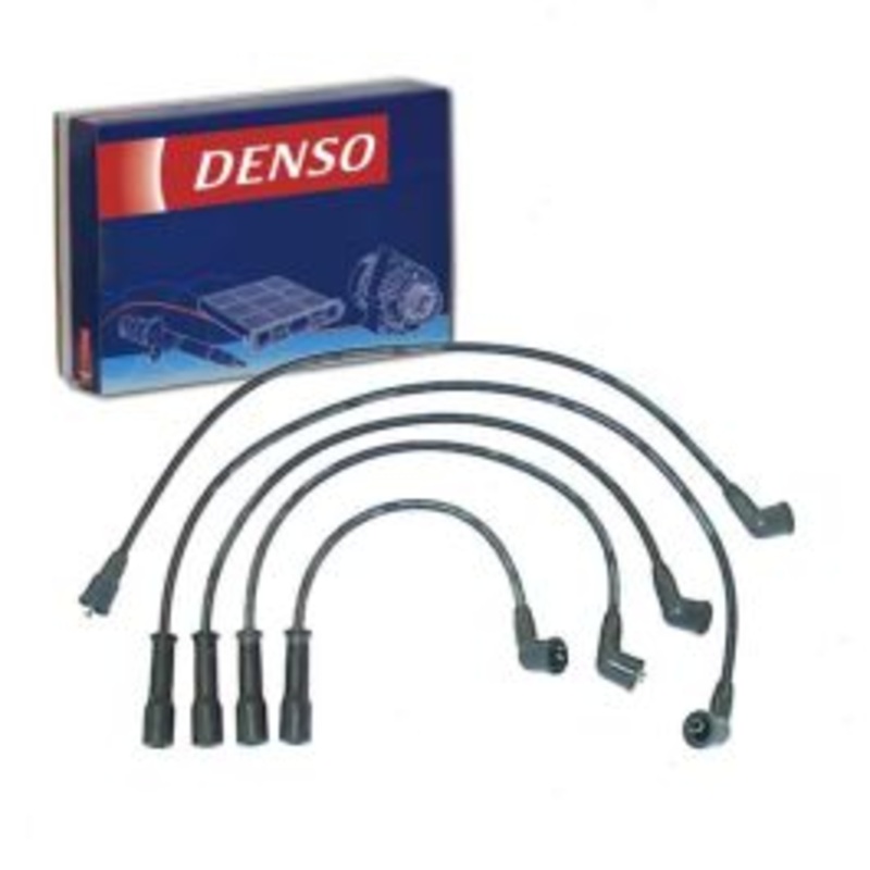 DENSO Spark Plug Wire Set for 1989-1992 Toyota 4Runner 2.4L L4
