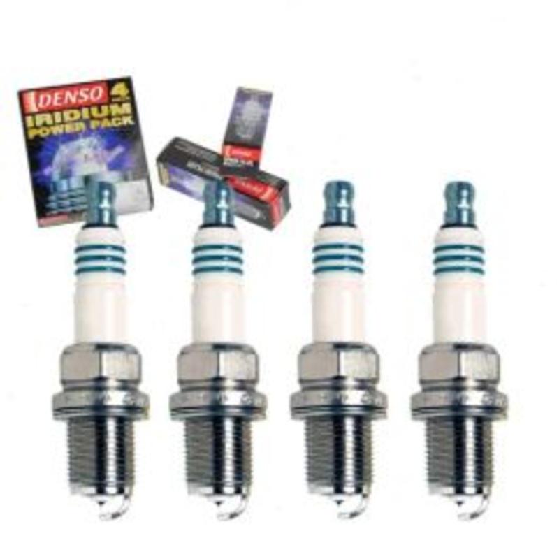 4 pc DENSO Iridium Power Spark Plugs for 1989 Mazda B2600 2.6L L4