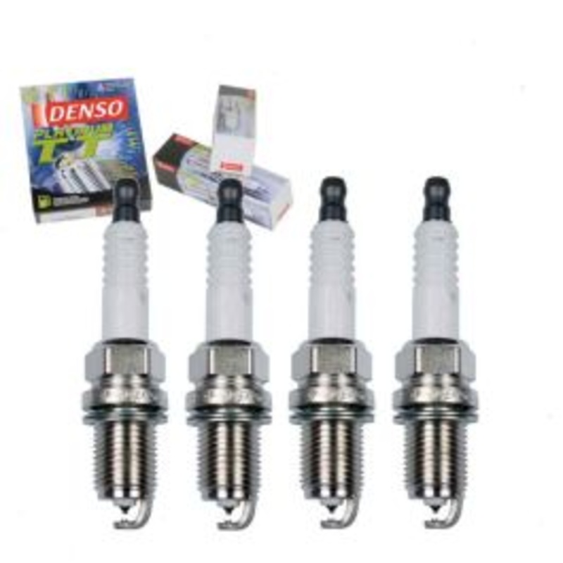 4 pc DENSO Platinum TT Spark Plugs for 1985-1992 Toyota Corolla 1.6L L4