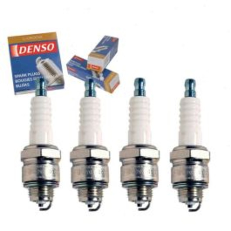 4 pc DENSO Standard U-Groove Spark Plugs for 1961-1971 International Scout 2.5L 3.2L L4