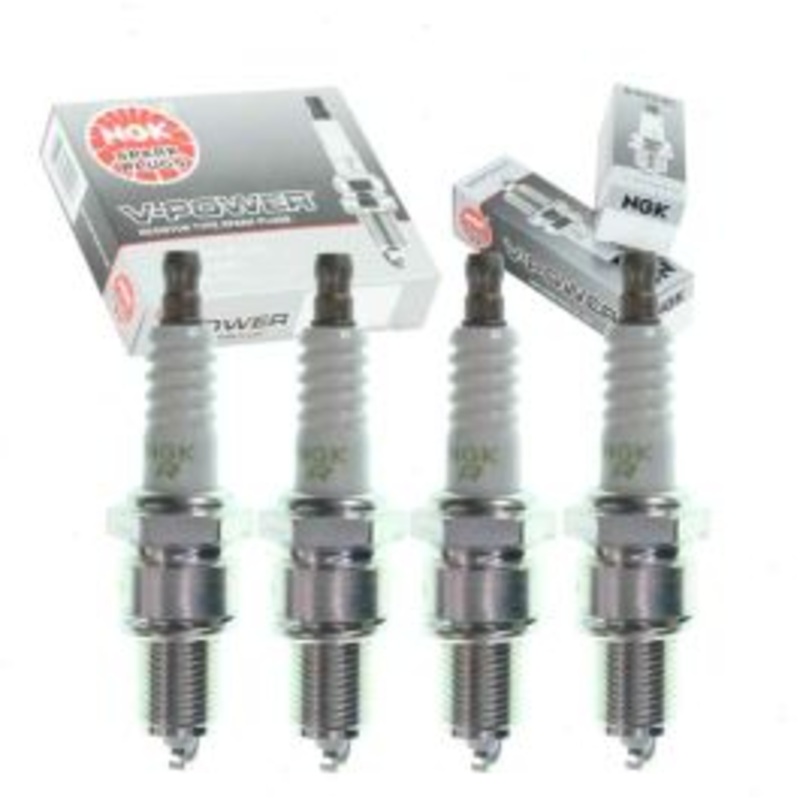 4 pc NGK V-Power Spark Plugs for 1976-1994 Plymouth Colt 1.4L 1.5L 1.6L 1.8L 2.0L L4