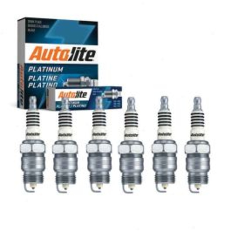 6 pc Autolite Platinum Spark Plug for 1955-1964 Ford F-100 3.6L L6