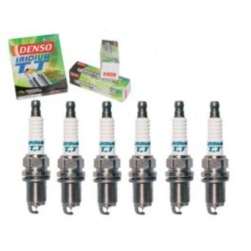 6 pc DENSO Iridium TT Spark Plugs for 1994-2002 Mitsubishi Montero 3.5L V6