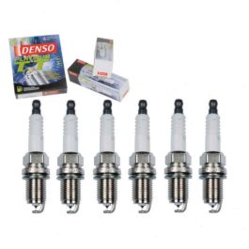 6 pc DENSO Platinum TT Spark Plugs for 1988 Toyota Pickup 3.0L V6