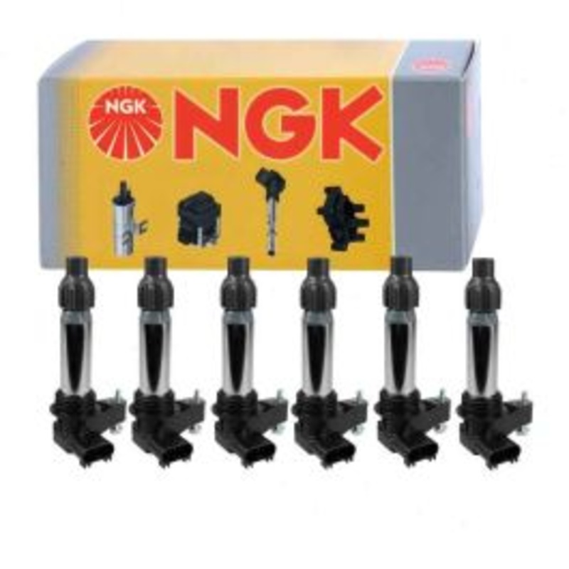 6 pc NGK Ignition Coils for 2008-2009 Pontiac G8 3.6L V6