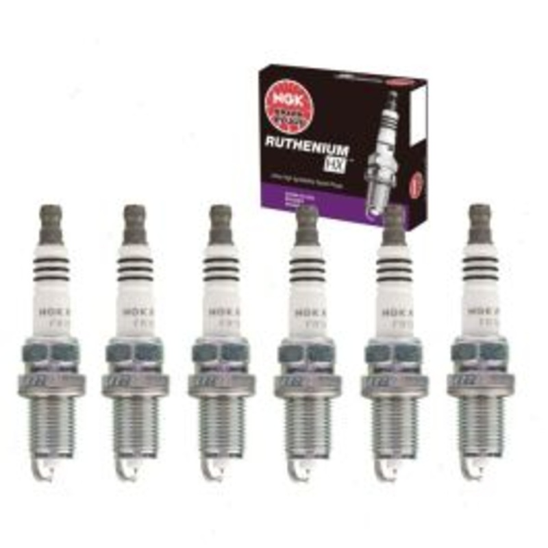6 pc NGK Ruthenium HX Spark Plugs for 2002-2005 Hyundai XG350 3.5L V6
