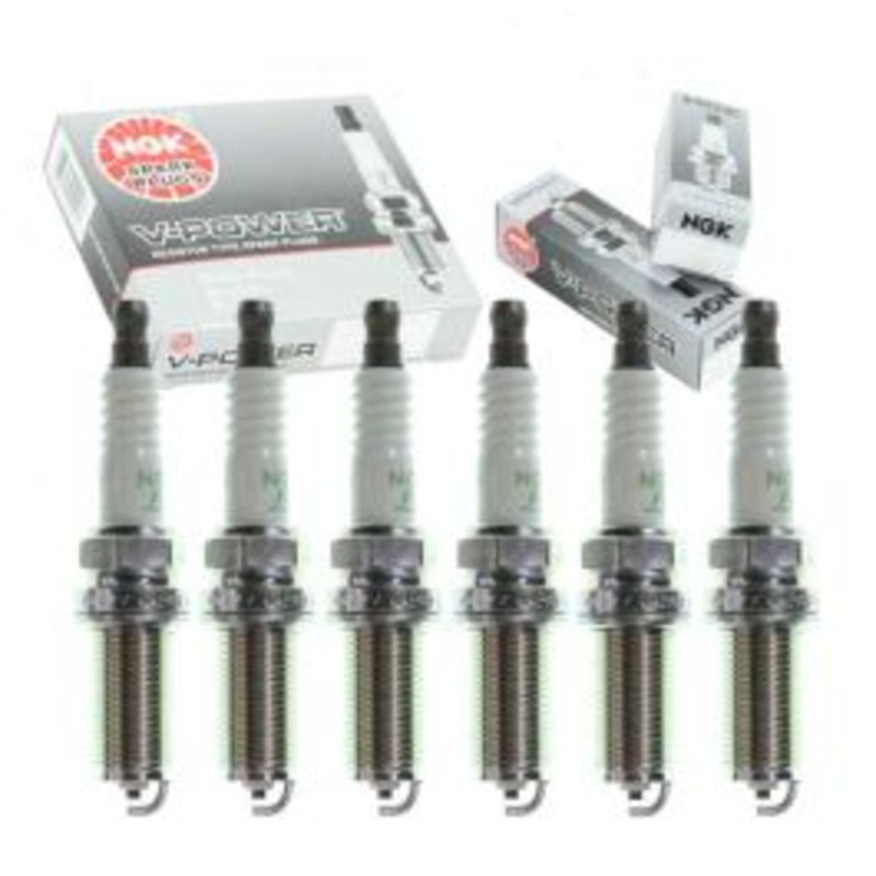 6 pc NGK V-Power Spark Plugs for 2001-2006 Nissan Pathfinder 3.5L 4.0L V6