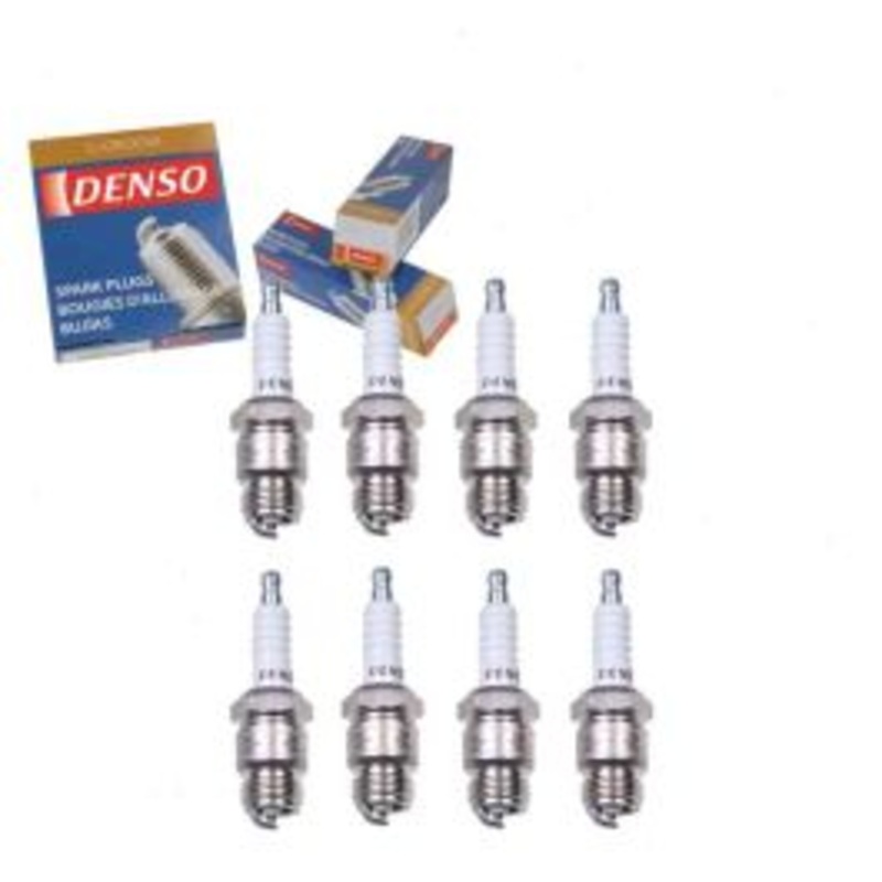 8 pc DENSO Standard U-Groove Spark Plugs for 1959 Ford Skyliner 5.8L V8