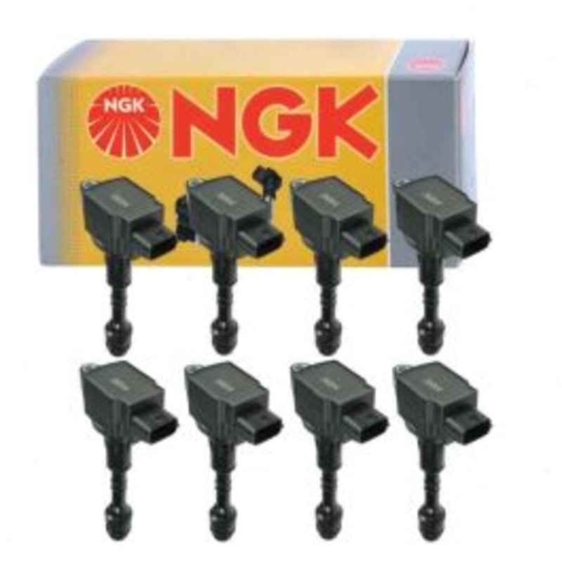 8 pc NGK Ignition Coils for 2012-2016 Nissan NV3500 5.6L V8