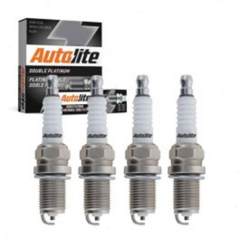 4 pc Autolite Double Platinum Spark Plug for 1996-2006 Hyundai Elantra