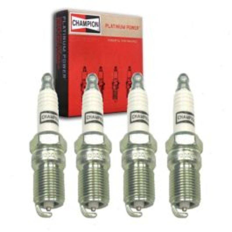 4 pc Champion Platinum Spark Plugs for 2005-2008 Mazda Tribute 2.3L L4