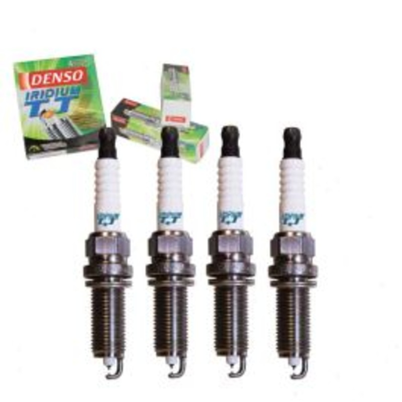 4 pc DENSO Iridium TT Spark Plugs for 2016-2017 Mazda CX-3 2.0L L4
