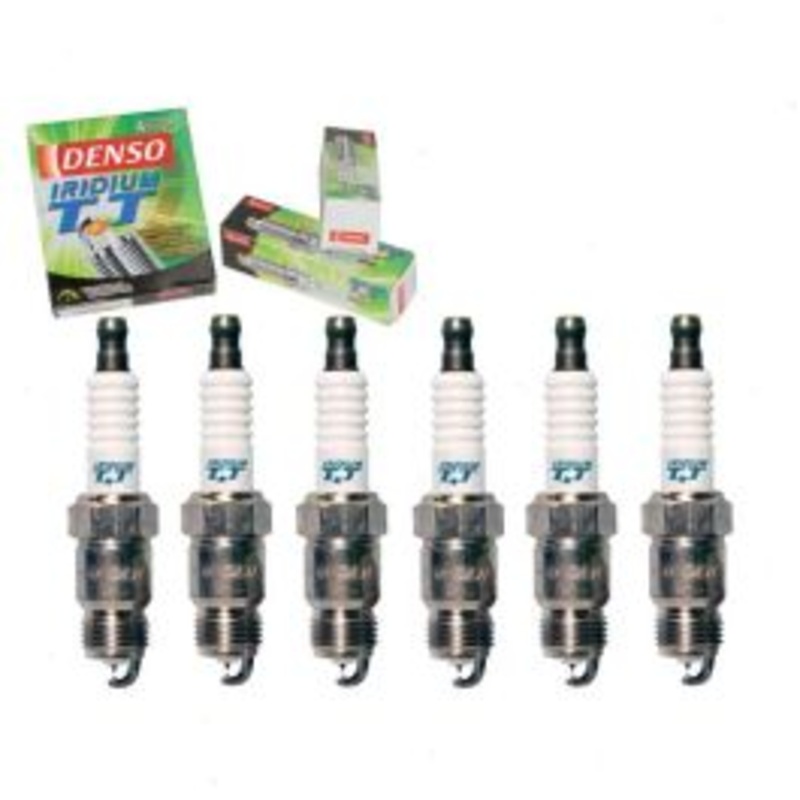 6 pc DENSO Iridium TT Spark Plugs for 1978-1984 GMC Caballero 3.3L 3.8L V6