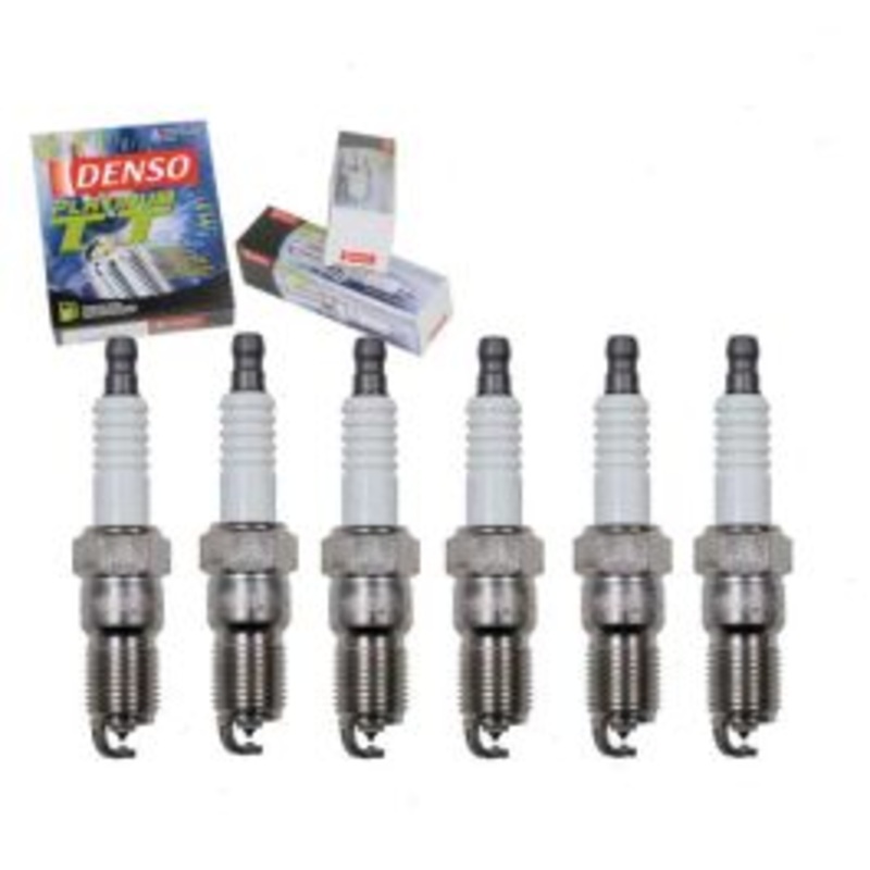 6 pc DENSO Platinum TT Spark Plugs for 1995-2000 Mercury Mystique 2.5L V6