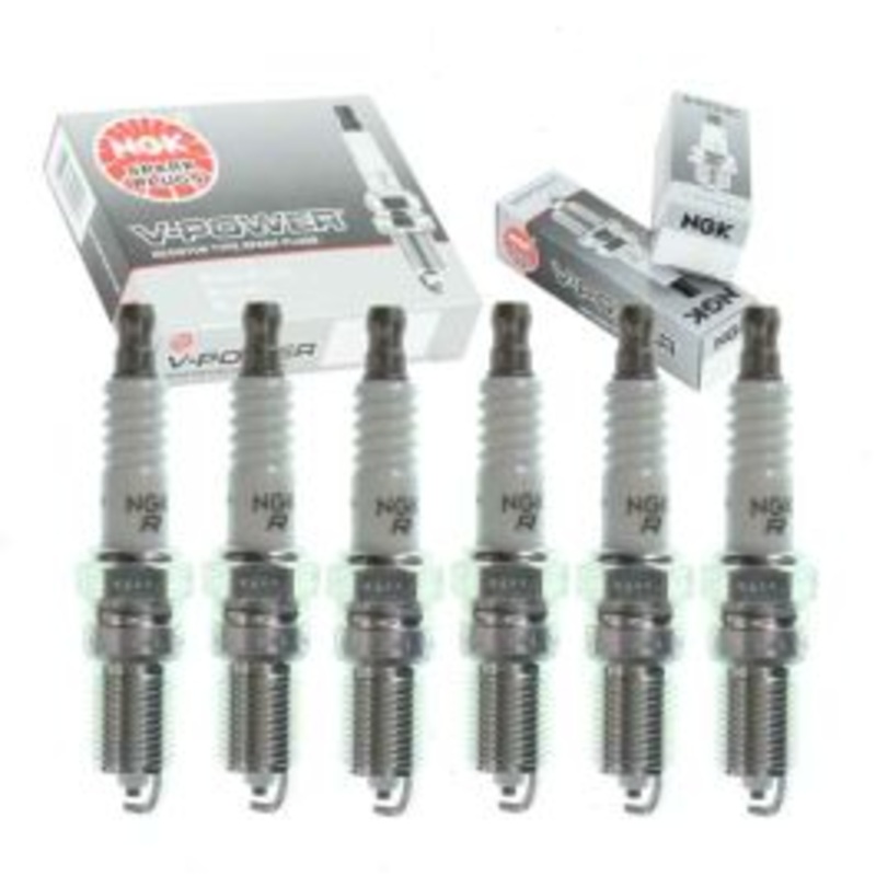6 pc NGK V-Power Spark Plugs for 1988-1993 Pontiac Grand Prix 2.8L 3.1L V6