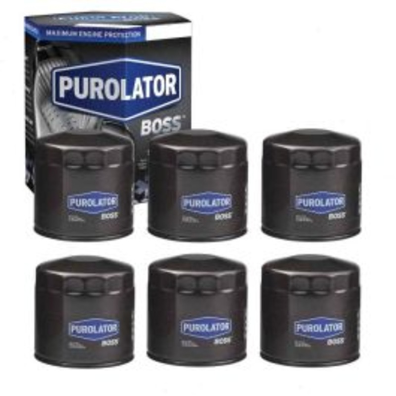 6 pc Purolator BOSS PBL24651 Engine Oil Filters