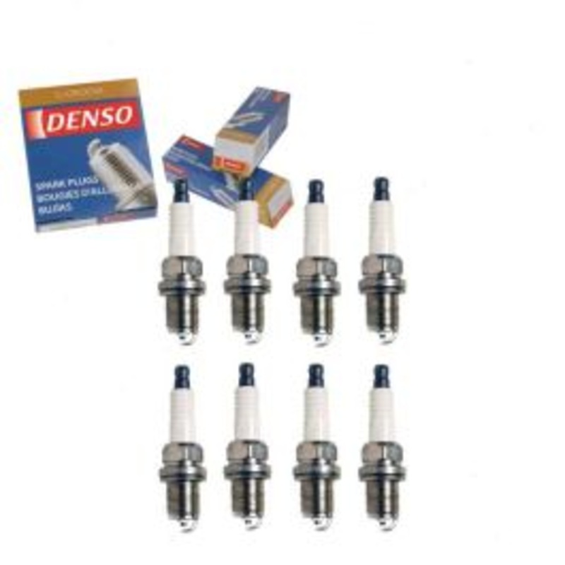 8 pc DENSO Standard U-Groove Spark Plugs for 1999 Dodge Ram 3500 Van 5.2L 5.9L V8
