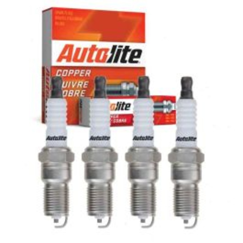 4 pc Autolite Copper Core Spark Plug for 2001-2010 Mazda B2300