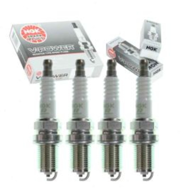 4 pc NGK V-Power Spark Plugs for 2002-2005 Subaru Impreza 2.0L H4