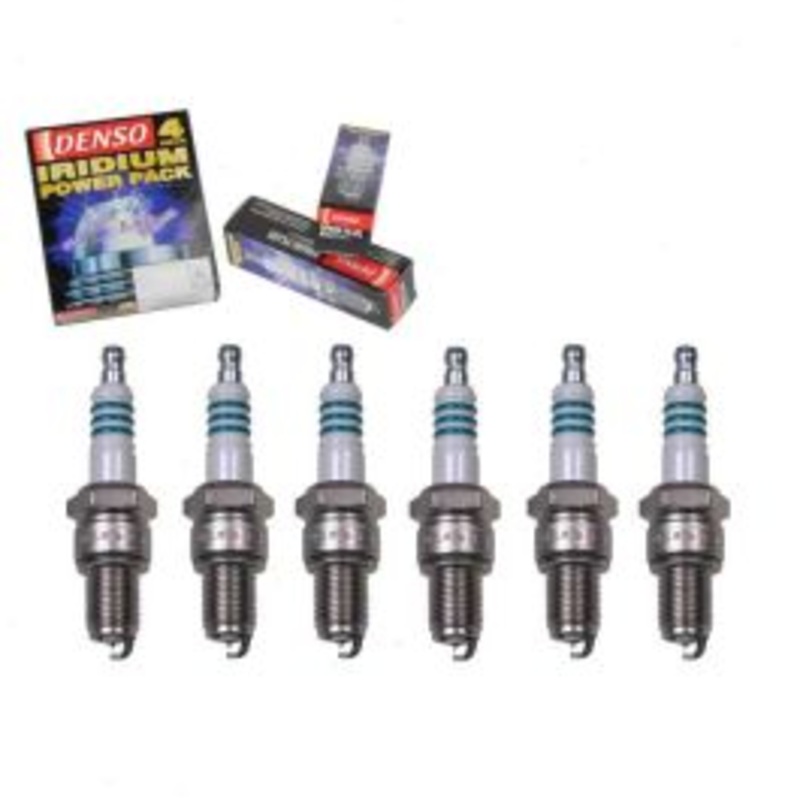 6 pc DENSO Iridium Power Spark Plugs for 1964-1969 Pontiac Tempest 3.5L 3.8L 4.1L L6