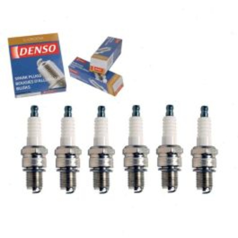 6 pc DENSO Standard U-Groove Spark Plugs for 1967 GMC P35 P3500 Van 4.8L L6