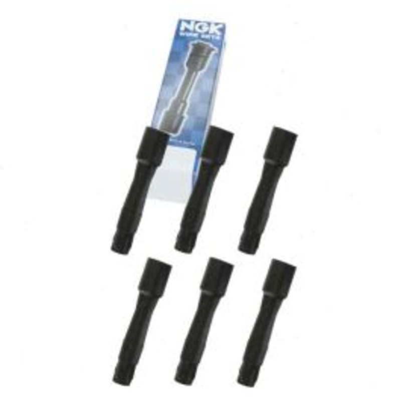 6 pc NGK Ignition Coil Boots for 2001-2002 BMW 325i 2.5L L6